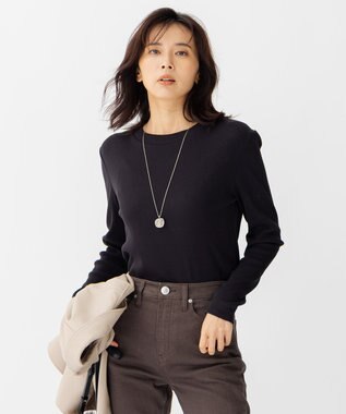 23区 ダルメシアンジャスパー ネックレス シルバー系