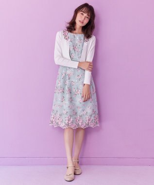 【キャンセル分販売！】【完全受注生産】【洗える！】CHERRY BLOSSOM KNIT ボレロ, ピンク系7, XS