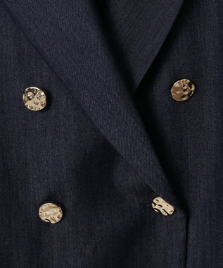 Green Parks ダブルテーラードジャケット Indigo