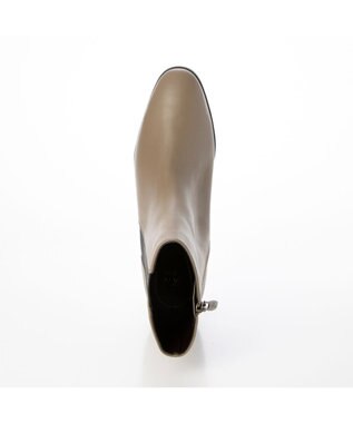 Riz raffinee <Riz raffinee>ローヒールサイドゴアショートブーツ オーク