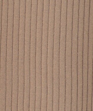 uncrave 【手洗い可】スムース ニット リブ スカート（uncrave STANDARD） カーキベージュ