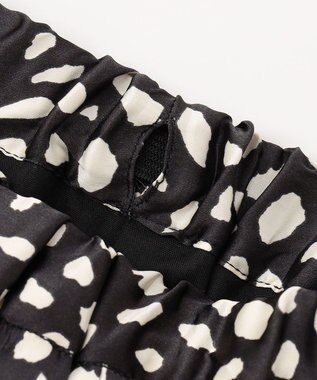 ANY KIDS レオパードスカート ブラック系