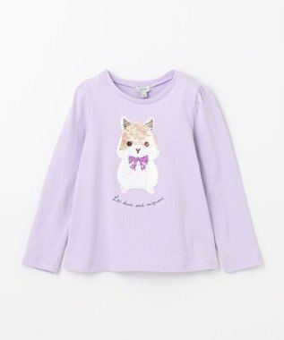 ミラクルスパンコール 長袖 Tシャツ / any FAM KIDS | ファッション