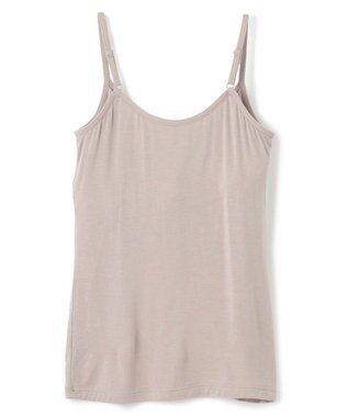 23区GOLF 【WOMEN】TTON【選べるマイサイズ】なめらかレーヨンカップ付キャミソール ベージュ系