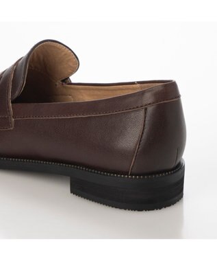 ing <ing>デザインコインローファー ダークブラウン