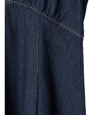 Green Parks ・ＥＬＥＮＣＡＲＥ　ＤＵＥウエストタックデニムワンピース Indigo