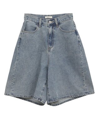 earth music&ecology デニムハーフパンツ Light Indigo