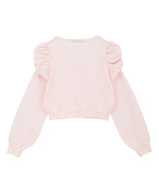 Maison de FLEUR ローズニットカーディガン Light Pink