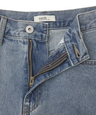 earth music&ecology デニムハーフパンツ Light Indigo