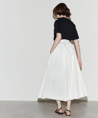 NAVE 【Nave　洗える】バイオツイル スカート ホワイト系