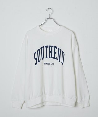 WEGO 【WEB限定】クルーネックプルオーバー 柄2