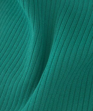 Tiaclasse 【洗える】ボタンニットトップス ターコイズ