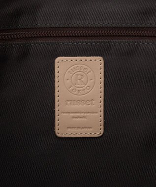 russet 【2025AW新作】ソフトレザーボストンバッグ(CE-1590) Black