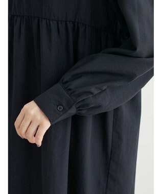 Green Parks Ｂ．ＳＥＴ２点ニットジレ＋ワンピース Black