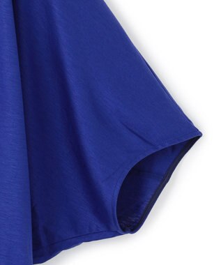 ICB L 【WEB限定・洗える】Ly.COハイゲージ ドルマンスリーブプルオーバー ブルー系