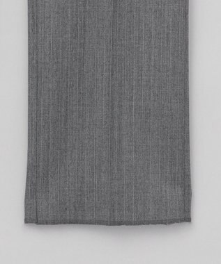 GOTAIRIKU 【御幸毛織】ドライスピナーツイルストレッチスーツ_グレーストライプ ライトグレー系1