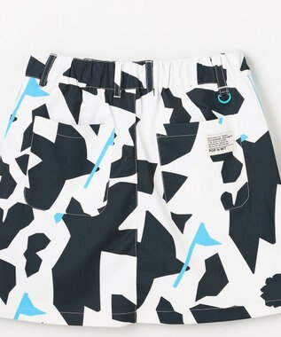 PW CIRCULUS 【WOMEN】DOVE柄 ボックススカート ゴルフウェア レディース ホワイト系5