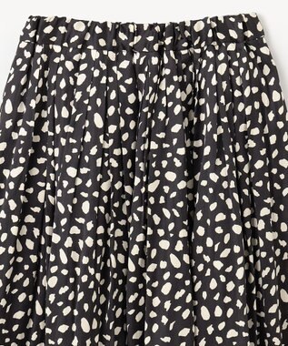 ANY KIDS レオパードスカート ブラック系