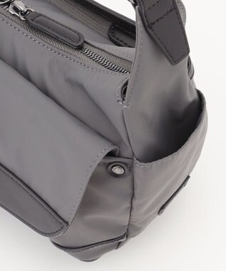 Y'SACCS ミリタリーフラップミニショルダー ダークグレー