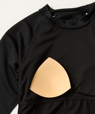 OP／FILA 【Kappa】フレアショートパンツ水着 ブラック