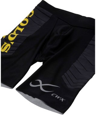 CW-X 【MEN】 CW-X 【GOLD'S GYMコラボ】 メンズスポーツタイツ CW-X史上最高の安定感(腰回り) 腹圧サポート ひざ上丈 トレーニング マラソン CW-X Pro メンズ HPO546 /ワコール ブラック