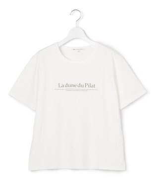 23区 【洗える】Pilat ロゴ Tシャツ ホワイト系
