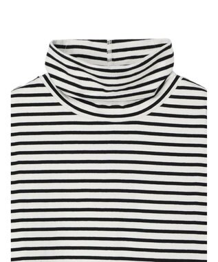 Green Parks タートルボーダーカットプルオーバー Off White