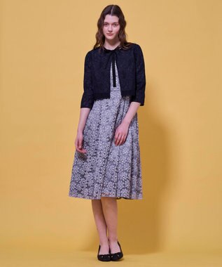 TOCCA LACE MEADOW BOLERO ボレロ ネイビー系