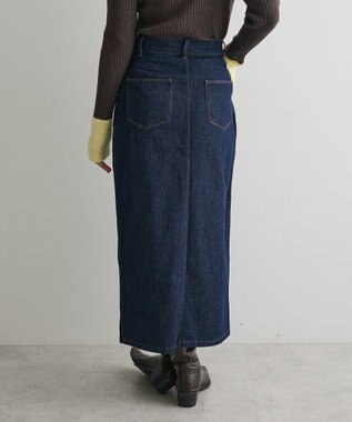 CRAFT STANDARD BOUTIQUE ラップ風デニムスカート Indigo