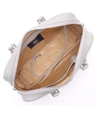 A.D.M.J. 牛革 ボストンバッグ 28cm※SILVER金具 USUKUMO