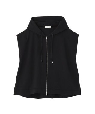 Green Parks フード付ベスト Black