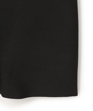 UNFILO BEAUTY FORM KNIT フレアスカート セットアップ グレージュ×ブラック