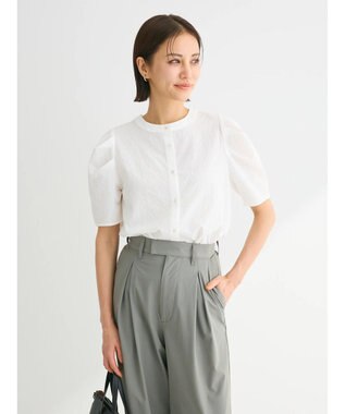 Green Parks ２Ｗａｙ　カラミドビーブラウス Off White