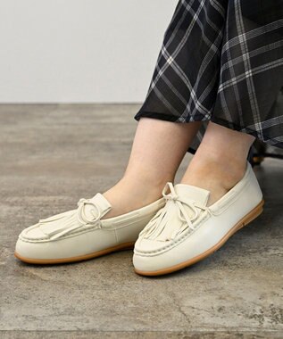 APOM フリンジモカシン15 アイボリー