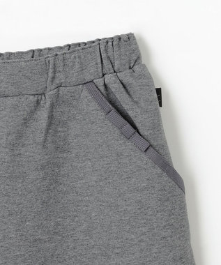 組曲 KIDS 【150-160㎝】カットショート パンツ チャコール系