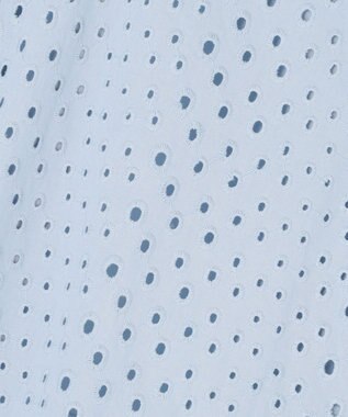 組曲 【先行予約】エンブロイダリーレース ワンピース クラウディブルー系