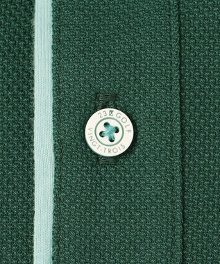 23区GOLF 新色追加！全色揃えたくなる逸品【MEN】【WEB限定/消臭/UV/吸汗速乾】カノコポロシャツ ダークグリーン系