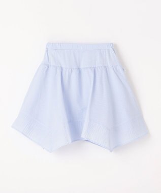 組曲 KIDS 【150-160㎝】イレギュラーヘム キュロット スカイブルー系