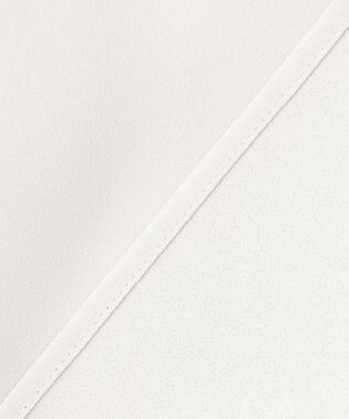 23区 S 【洗える】バックサテンアムンゼン ボウタイ ブラウス ライトグレー系