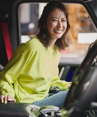 23区 S 【「アイスの実」とおそろいカラーあり】カラー スウェット 「アイスの実」とおそろいカラー マスカット色