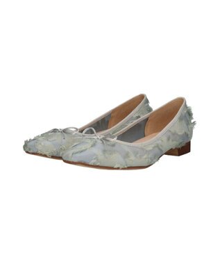 Bridget Birkin 【Bridget Birkin】シアージャガードパンプス ブルーコンビ