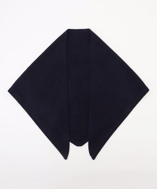 23区 【SLOW/一部店舗限定】ソフトウール ニット ストール ネイビー系