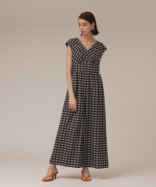 GRACE CONTINENTAL ホースプリントサロペット