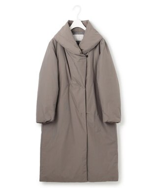 ICB L ADSダウン ショールカラーコート ドーングレー系