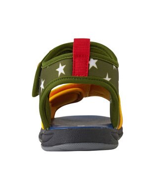 MIKI HOUSE HOT BISCUITS 【14-19cm】 ジャージ素材サンダル マルチカラー