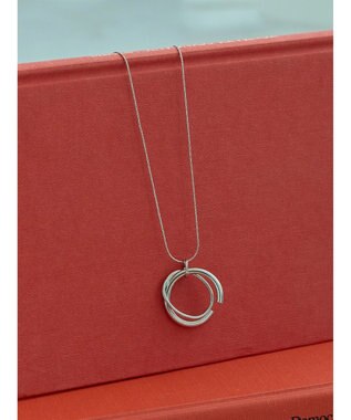 AMERICAN HOLIC スパイラルリングネックレス Silver