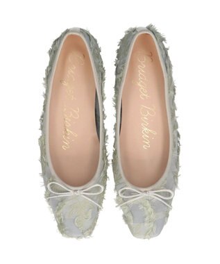 Bridget Birkin 【Bridget Birkin】シアージャガードパンプス ブルーコンビ