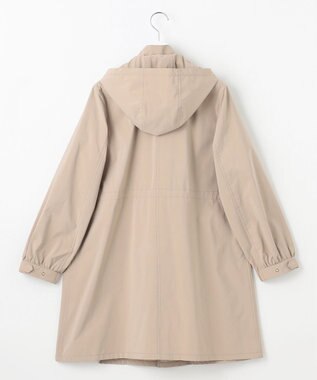 J.PRESS LADIES 【撥水・洗える】Artirosa スタンドカラー ロング丈 コート モカ系