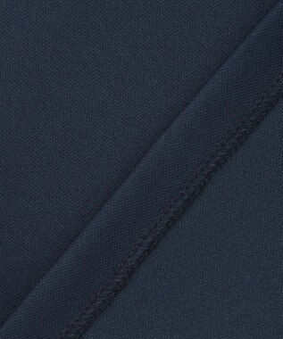 23区GOLF 【WOMEN】【吸水速乾】フレアスリーブ モックネックシャツ ネイビー系