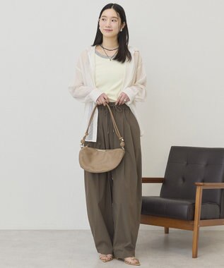 AMERICAN HOLIC メッシュ長袖シャツ Ivory